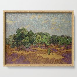 Vincent van Gogh - Olive Trees Serving Tray