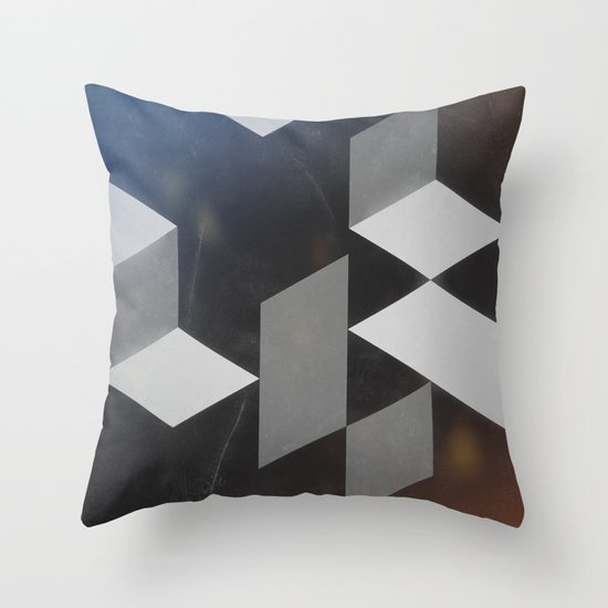 Abstract underworld Throw Pillow
