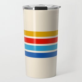 Naosuke - Classic Retro Stripes Travel Mug