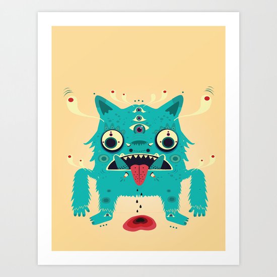 Creature n0#33 Art Print
