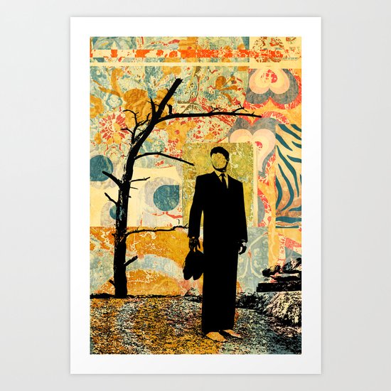 Shoeless Art Print
