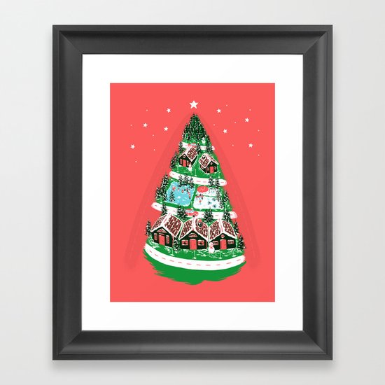 It's begining to look a lot like Christmas Framed Art Print