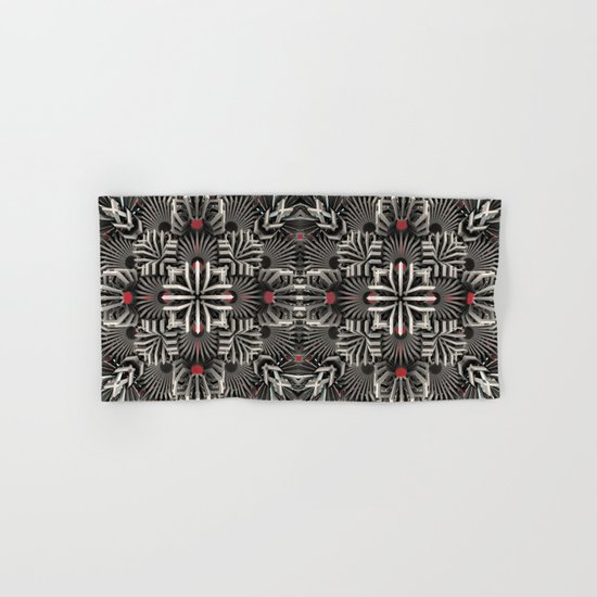 Calaabachti Matrix Hand & Bath Towel