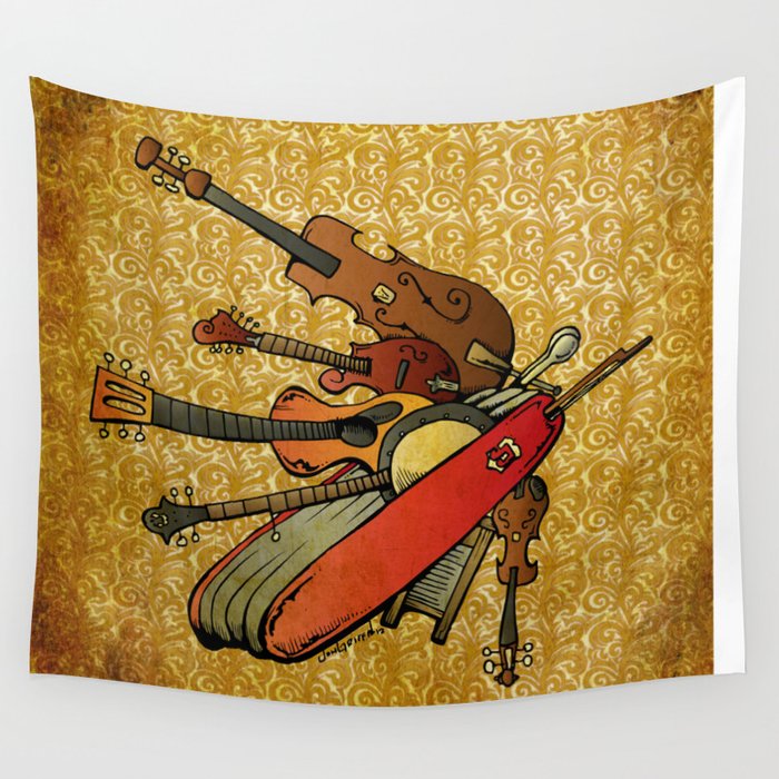 Bluegrass Army Knife Wall Tapestry
