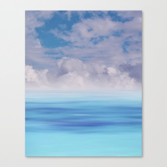 The Sea is Calm Canvas Print