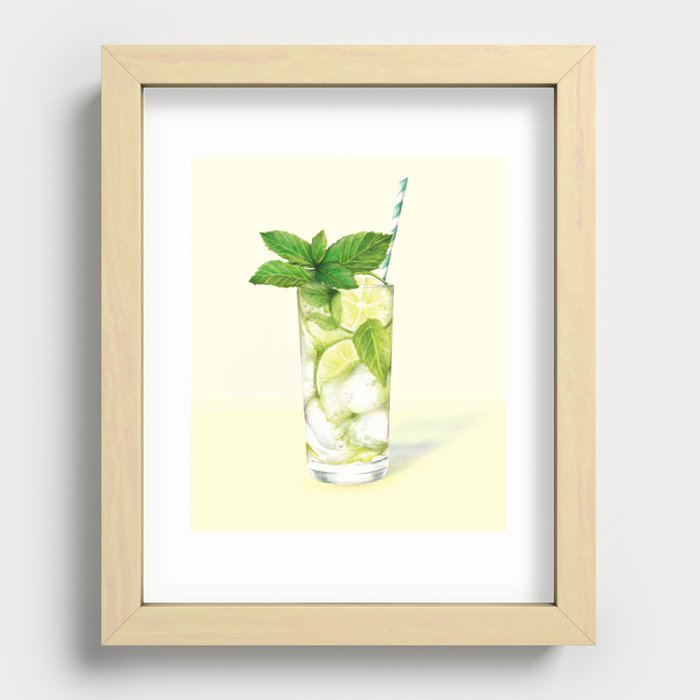 Mojito  Recessed Framed Print