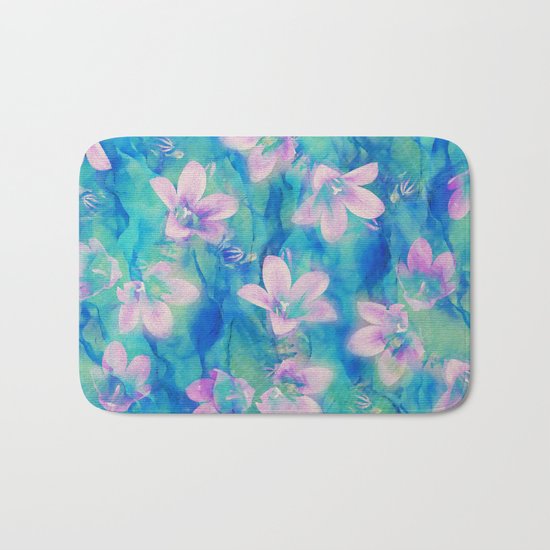 Bellflowers Bath Mat