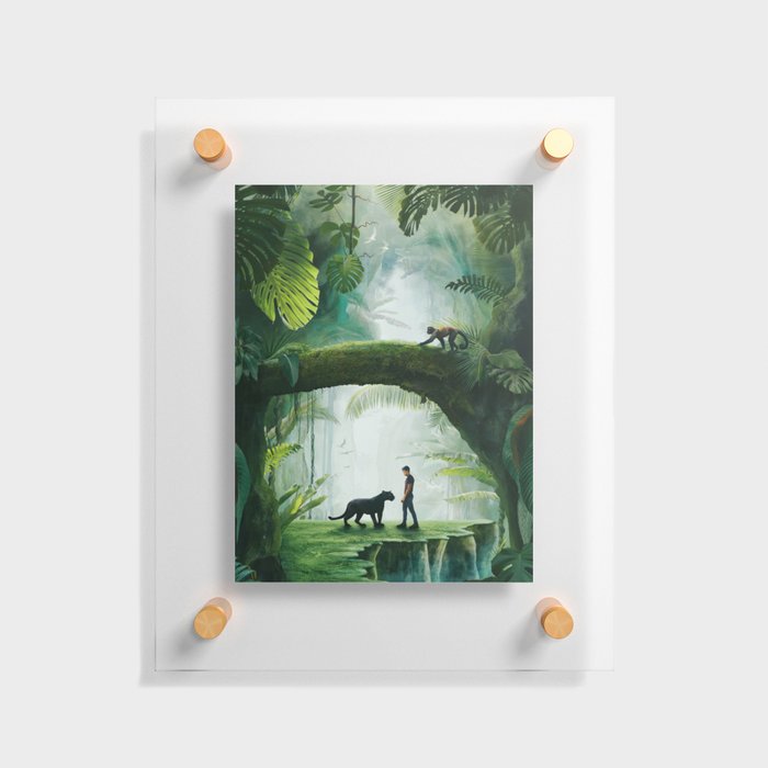 Heart of the Jungle Floating Acrylic Print