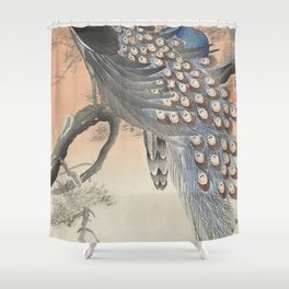 Two Peococks Shower Curtain