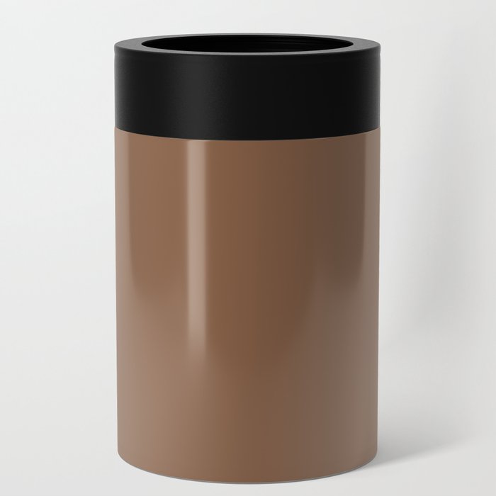RICH CLAY BROWN SOLID COLOR Can Cooler