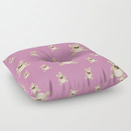 Teddy Bears - Pink Floor Pillow