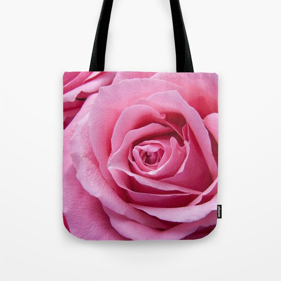 Pink roses Tote Bag
