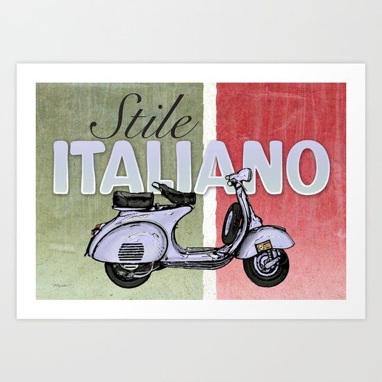 Stile Italiano Art Print