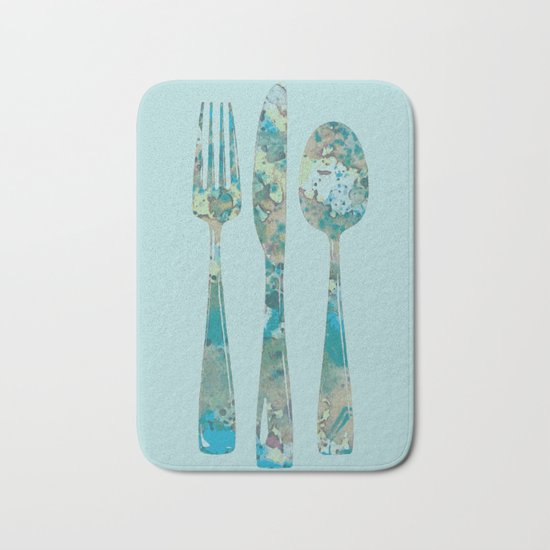 Culinary art Bath Mat