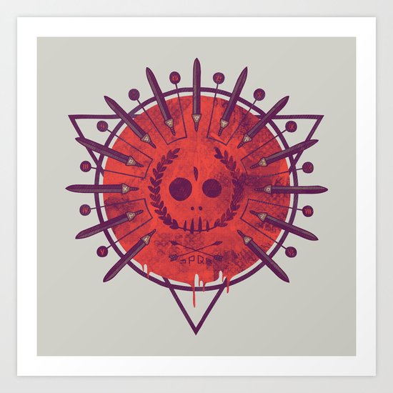Mars Art Print