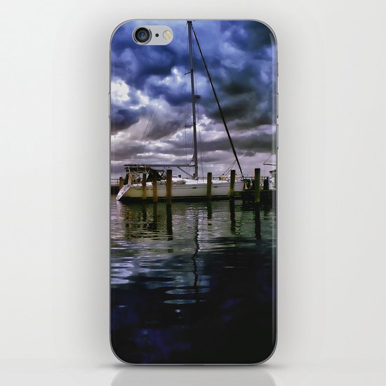 Boat Docks in Edenton iPhone & iPod Skin