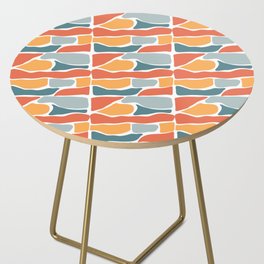 Modern Abstract Colorful Shapes Collection Side Table