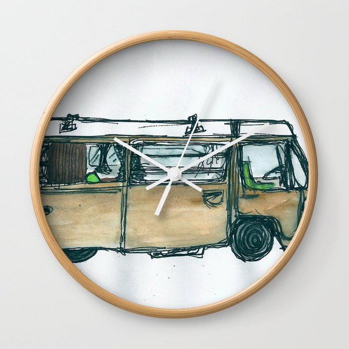 The Bus Wall Clock