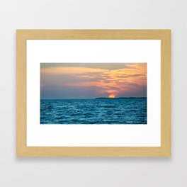 Key West Sunset Framed Art Print