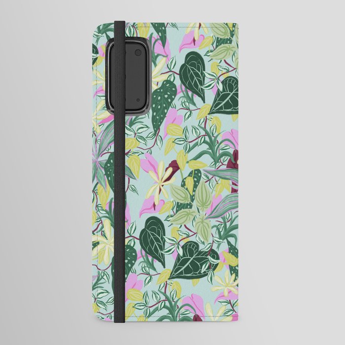 Crowded Houseplants Android Wallet Case