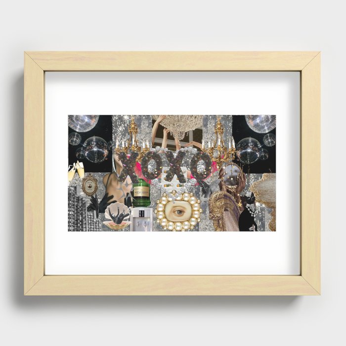 xoxo Recessed Framed Print