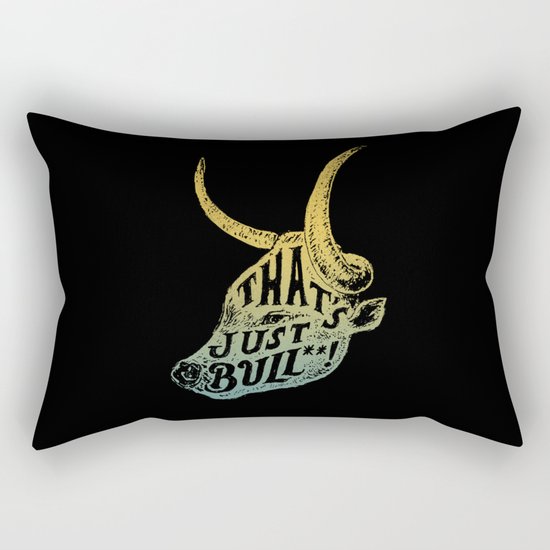 Just Bull Rectangular Pillow