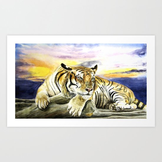 Tiger Art Print