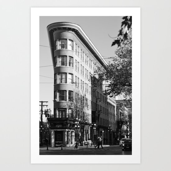 gastown vancouver Art Print