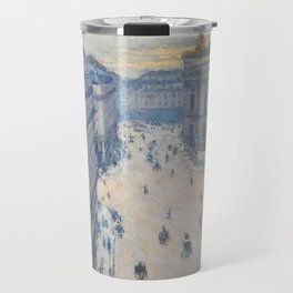 Gustave Caillebot - Rue Halevy, View from the Sixth Floor Travel Mug