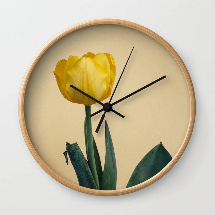 Imperfect Flower Wall Clock