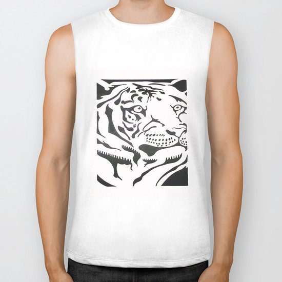 Tiger Biker Tank