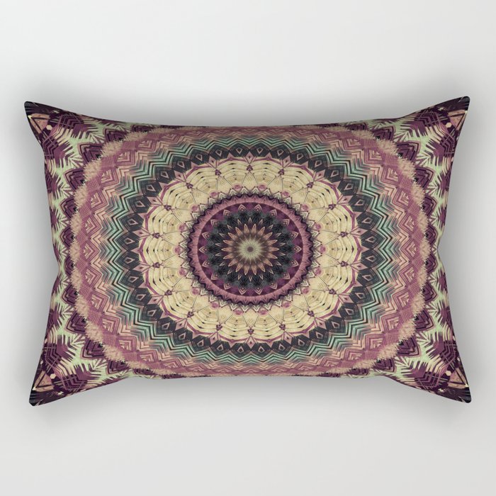 Mandala 273 Rectangular Pillow
