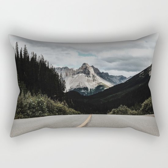 Mountain Road Rectangular Pillow
