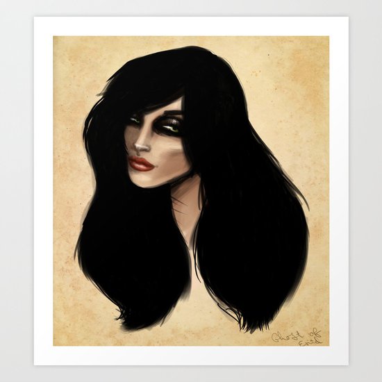 Girl Art Print