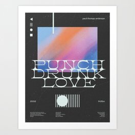 Punch Drunk Poster Art Print