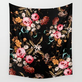 Roses Wall Tapestry Pink Roses Print Large Floral Tapestry 