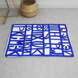Mysterious Writing Rug