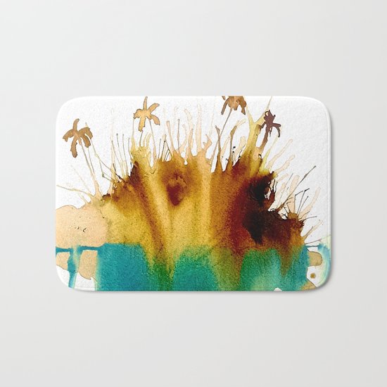 Coffee Island Bath Mat