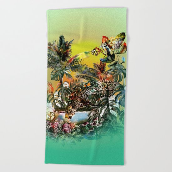 Leo Beach Towel