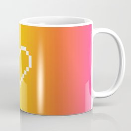 Rainbow Heart Coffee Mug