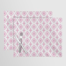 Pink Native American Tribal Pattern Placemat