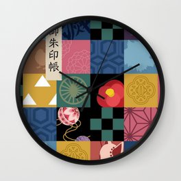 Kimetsu No Yaiba Haori Wall Clock