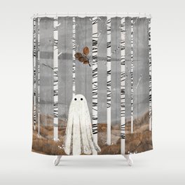 Mushroom forest Shower Curtain