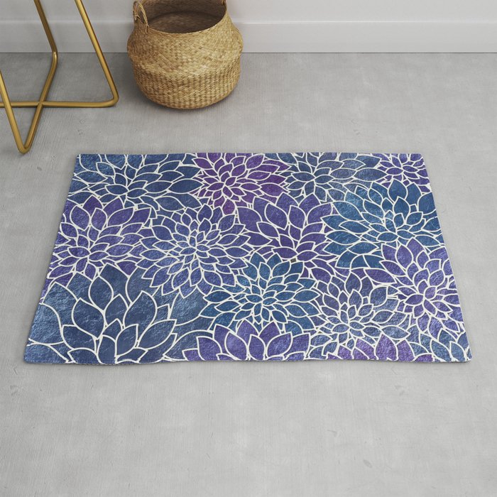 Floral Abstract 32 Rug