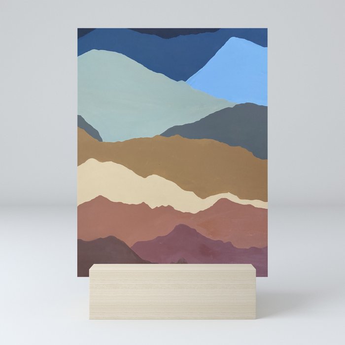 Mountains One Mini Art Print