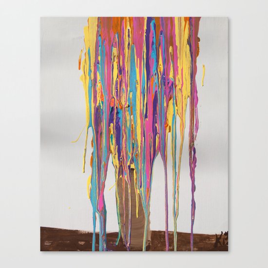 melted dreams Canvas Print