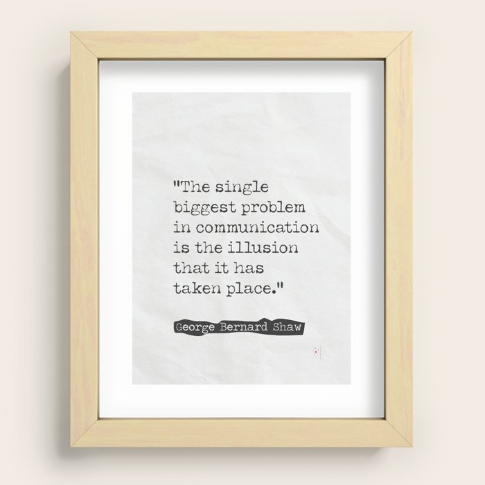 Recessed Framed Print
