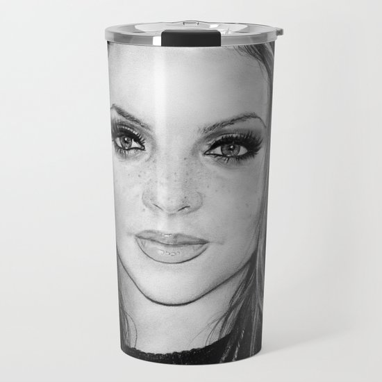 Jesy Nelson Drawing Travel Mug By Emiliaapreda Society6