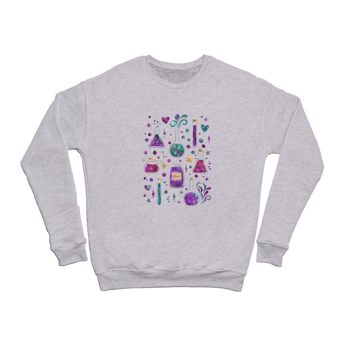 Galaxy Potions - Purple Palette Crewneck Sweatshirt