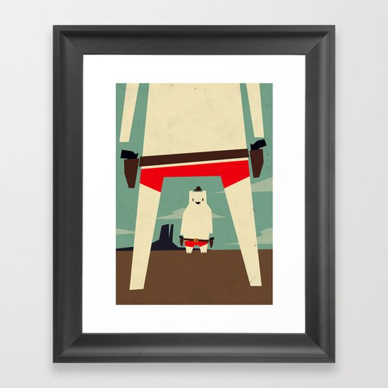 high noon Framed Art Print